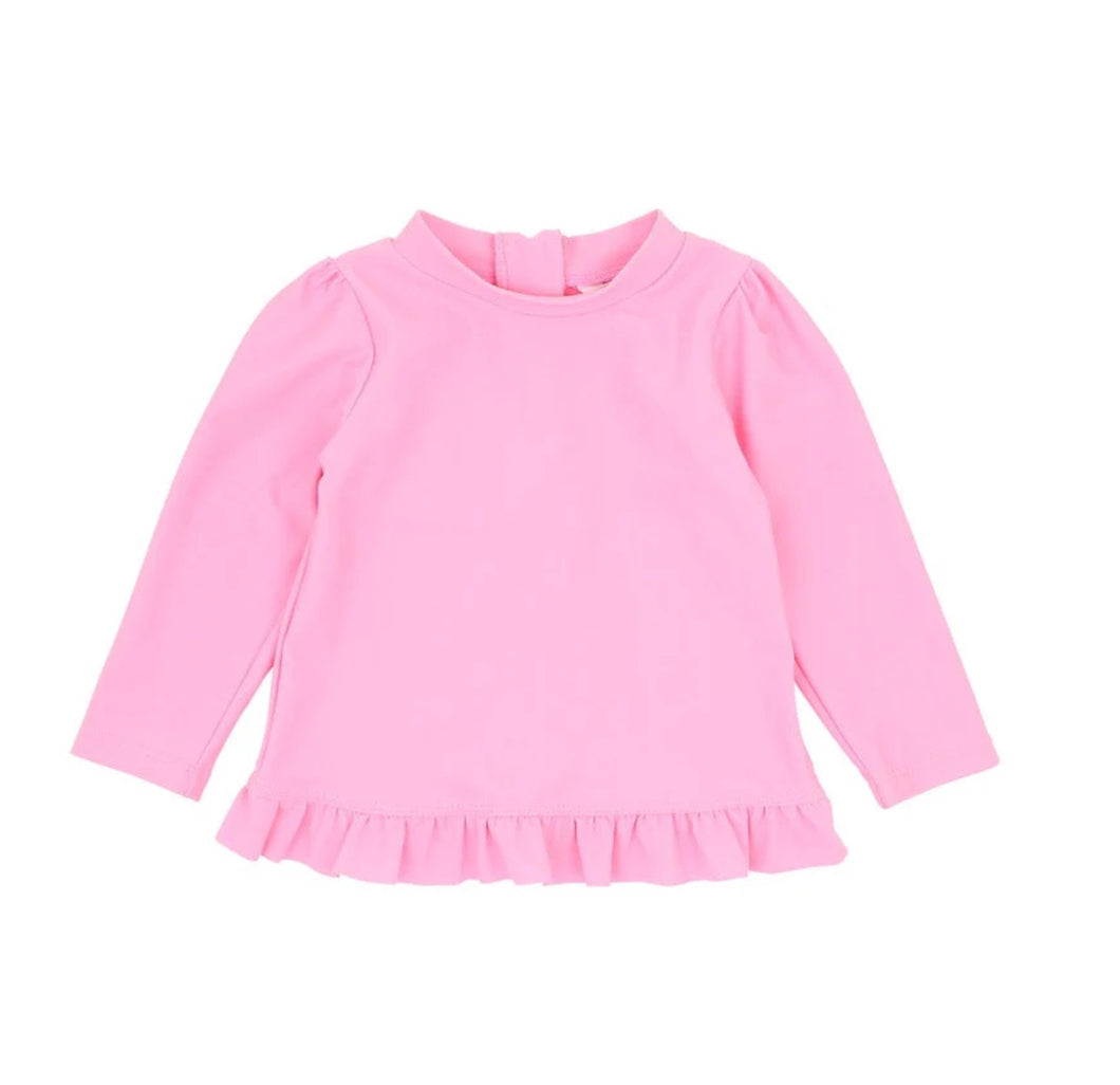 Girls Pink Rash Top