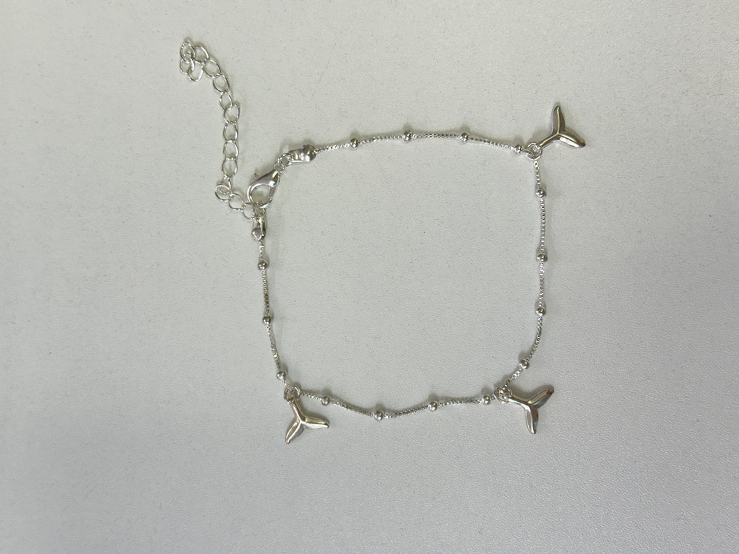 Whale Tail Anklet