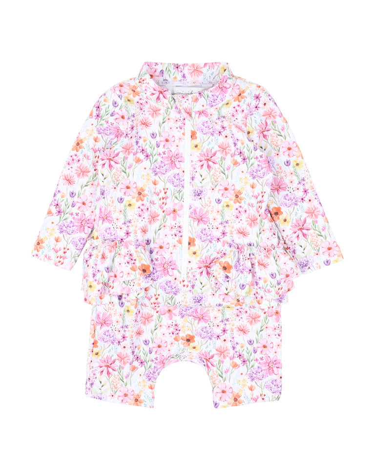 Nadia Print LS Rash Suit