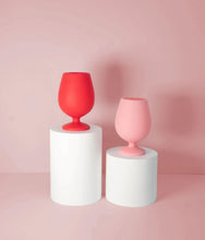 Load image into Gallery viewer, Silicone Wine Glasses 2 pack
