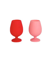 Load image into Gallery viewer, Silicone Wine Glasses 2 pack
