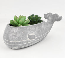 Load image into Gallery viewer, Moby Whale Planter
