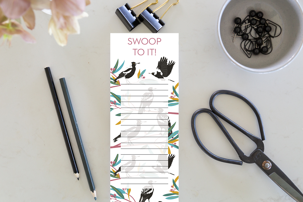 Swoop to it Magpie - Jotter