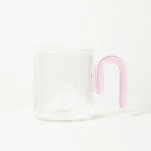 Load image into Gallery viewer, Archer Ribbed Glass Cup
