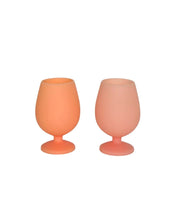 Load image into Gallery viewer, Silicone Wine Glasses 2 pack
