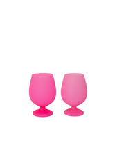 Load image into Gallery viewer, Silicone Wine Glasses 2 pack
