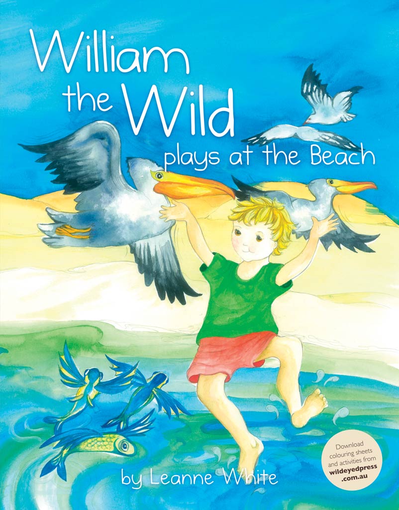 William The Wild Plays At The Beach